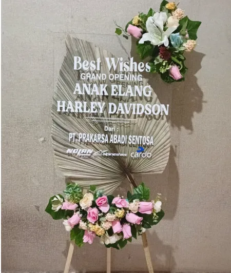 Papan Akrilik Ucapan Grand Opening Pontianak